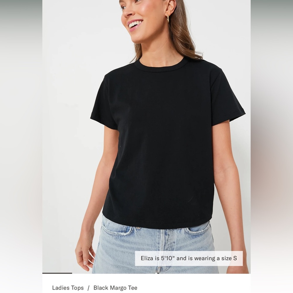 NWT Leset Classic Margot Tee Large
